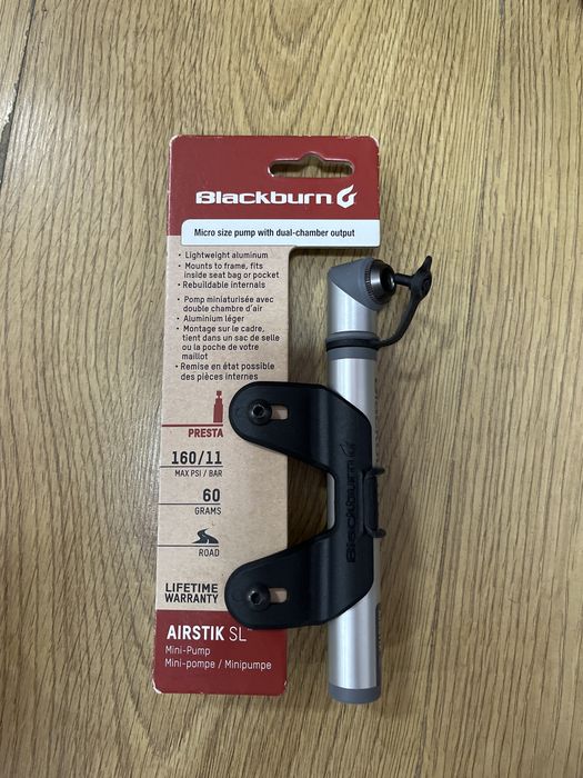 Pompka rowerowa blackburn presta airstik sl
