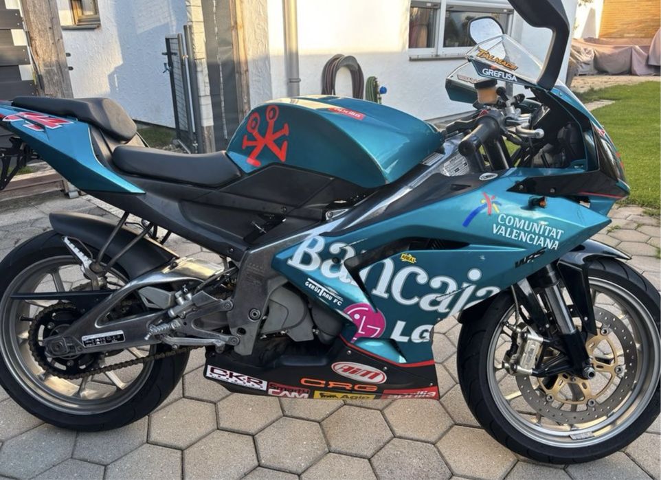 Aprilira rs125 2 tempos