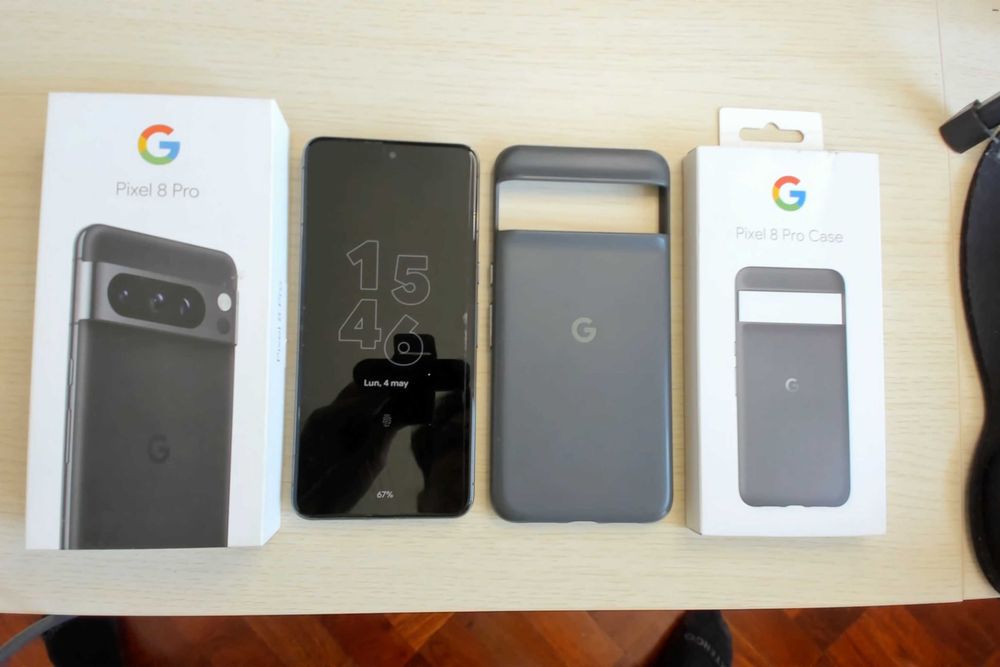 Google Pixel 8 Pro 256GB – Como Novo – Caixa + Capa Original