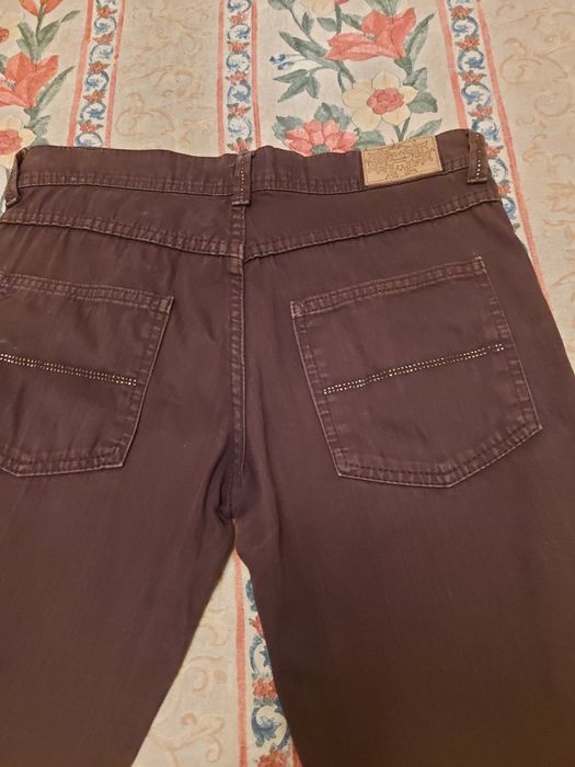 Calças Castanho escuro da Lanidor  - Tam° 34