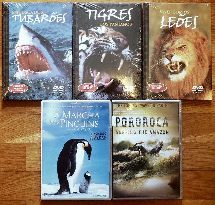 DVD diversos; filmes, documentários, etc.