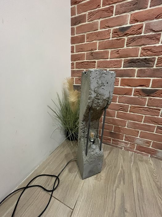 Lampa Betonowa (Własno Recznie Robiona)