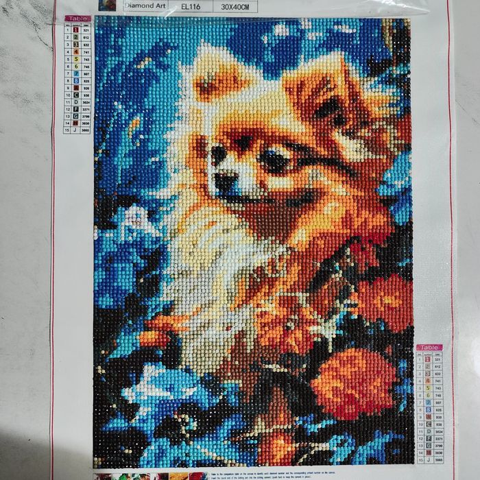 Готова 30*40 см діамантова, алмазна картина