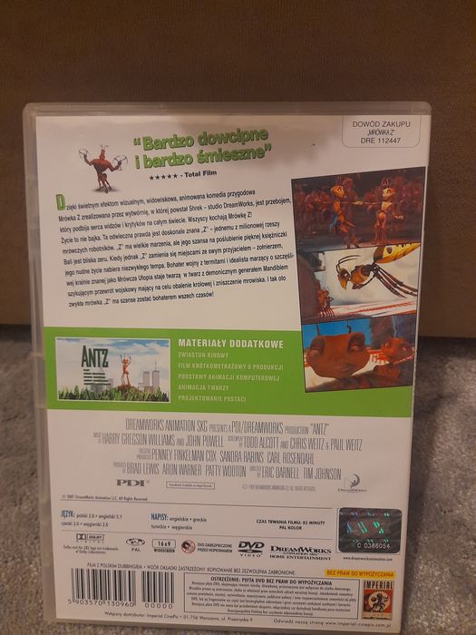 Płyta DVD Mrówka Z