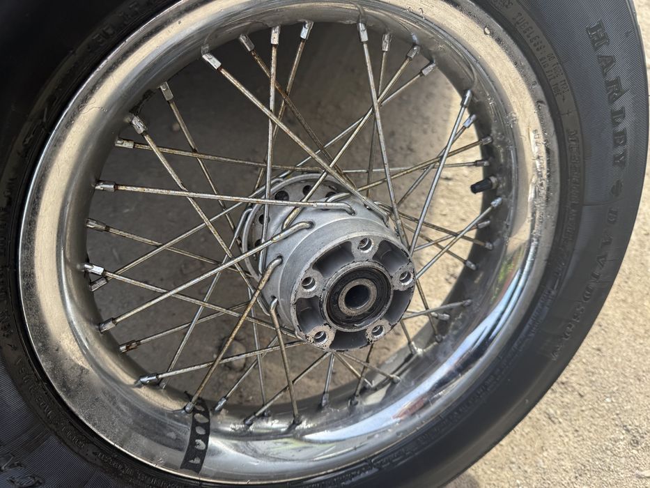 Диски спицьовані Harley Davidson R16 softail