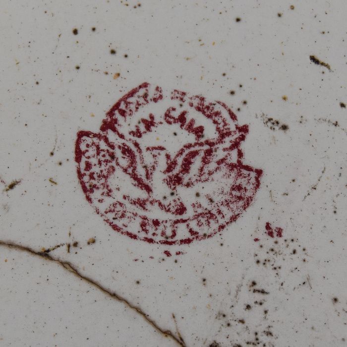 Travessa em Faiança das Devezas? Rosa, Estátua / Cavalinho – 34,5 cm