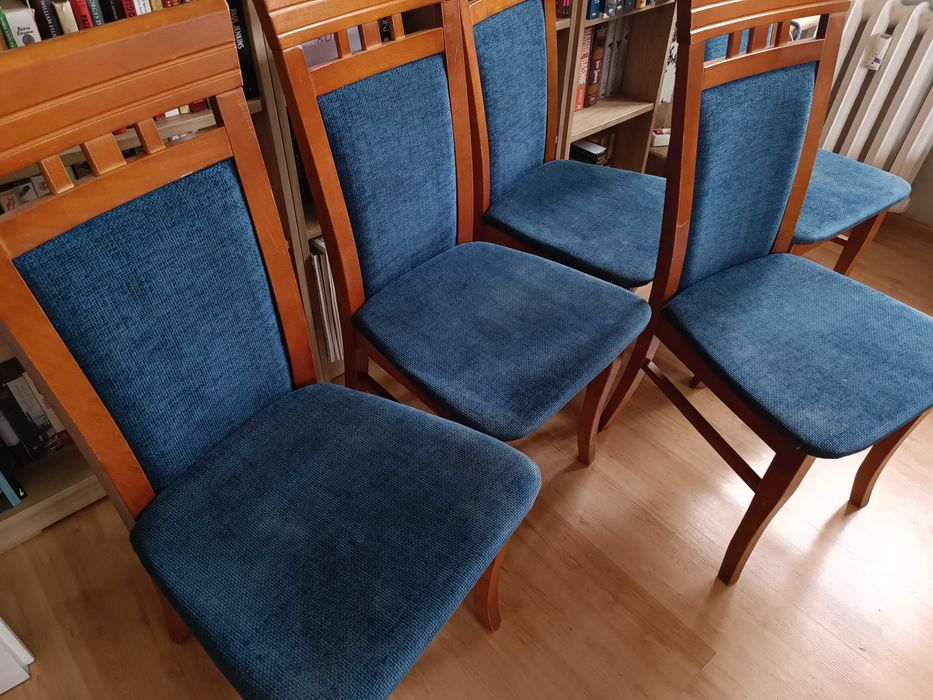 Krzesła do salonu/jadalni 6 sztuk