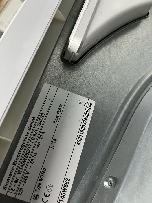 Suszarka SIEMENS iQ700 z pompą ciepła |12msc |BD stan |Dowóz