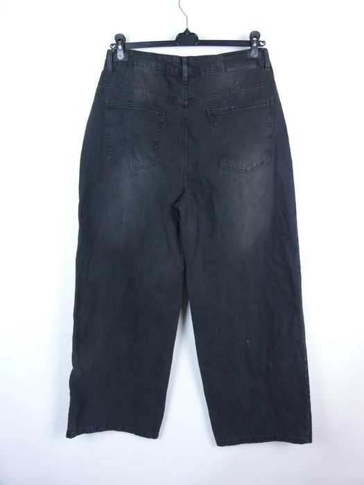 Boohoo baggy rigid jeans szerokie nogawki z metką W36 - L