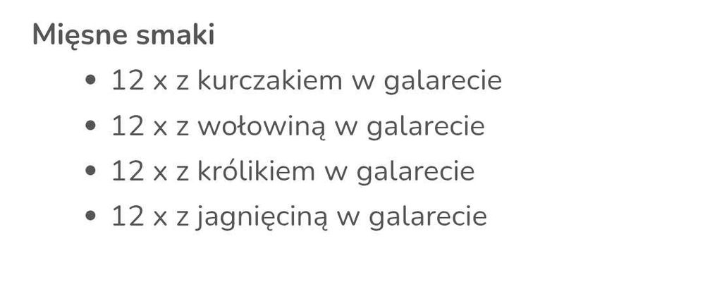 Karma felix fantastic w galaretce