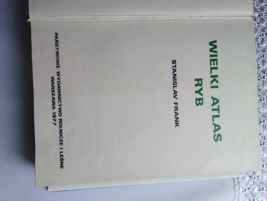 Wielki atlas ryb Stanislav Frank