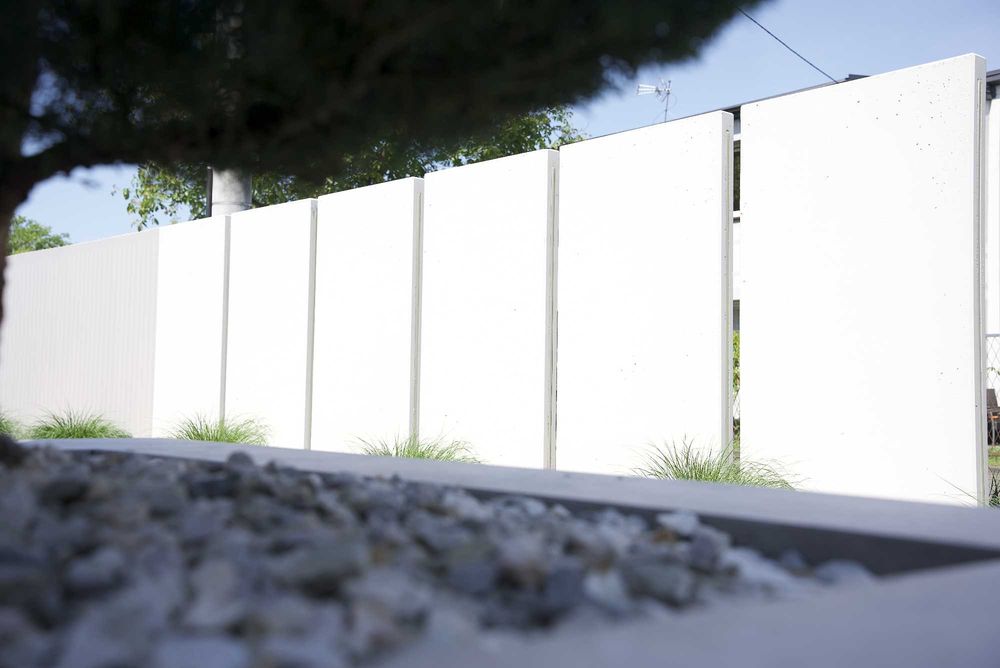 ogrodzenie betonowe elka betonowa mur betonowy przęsła grzebieniowe