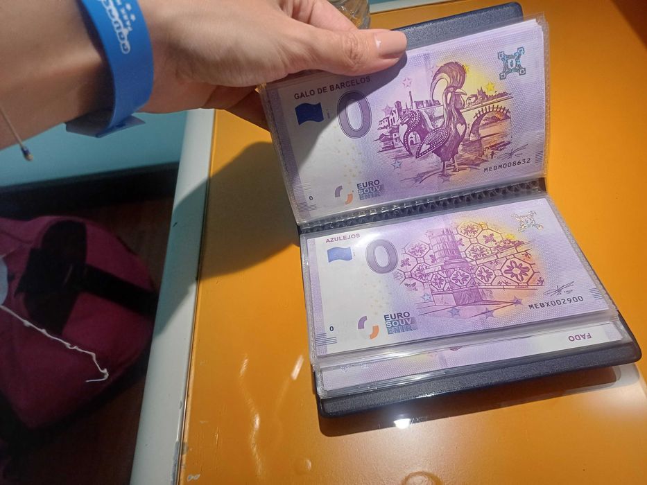 Capa para notas da Eurosouvenir Leuchtturm 30€