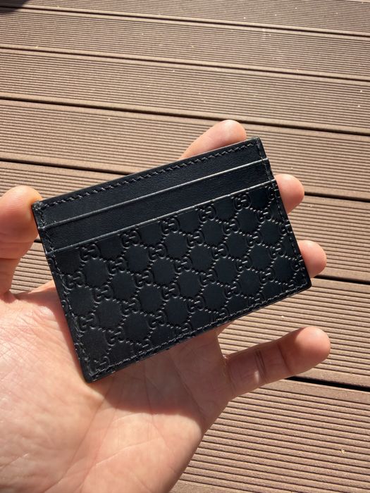 Gucci cardholder black monogram