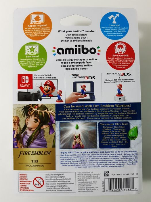 TIKI amiibo (Fire Emblem Warriors, Nintendo Switch, New 3DS, 2017)