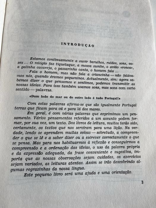 Gramática antiga Ensino Primário 4a Classe 1968