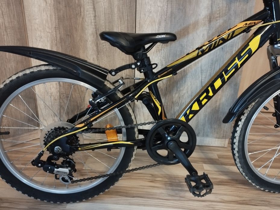 Rower Dziecięcy Kross Mini Koła 20" 6 Biegów Amor BDB Stan Po Serwisie