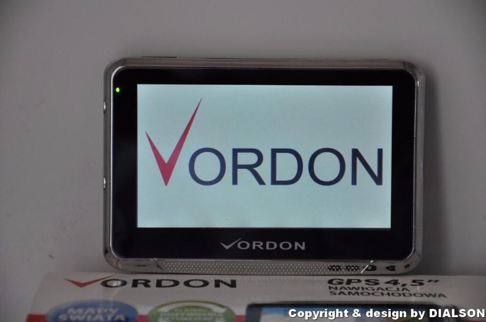 Nowa Nawigacja Samochodowa VORDON 4,5' Dożywotnio Mapy EU PL GPS F VAT