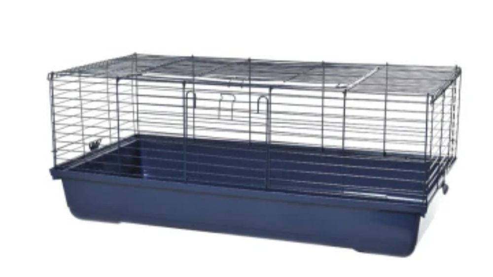 Dwie klatki dla gryzoni królika świnki