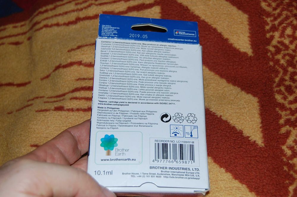 Tusz do drukarki czerwony LC1100HY-M- brother- okazja