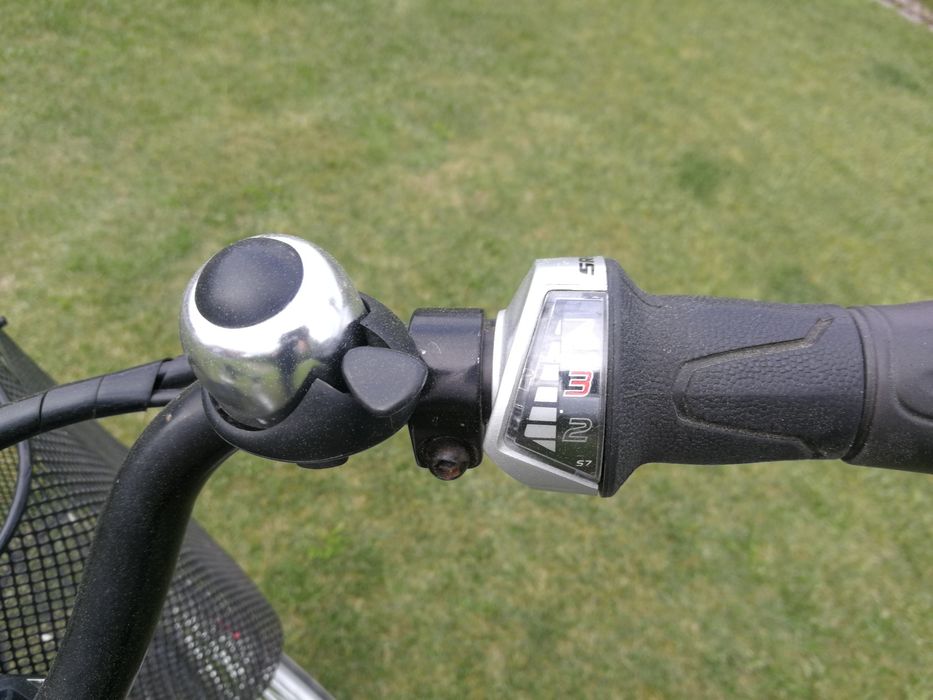 Rower niemiecki elektryk bateria samsung Zundapp 28cali kola niska ram