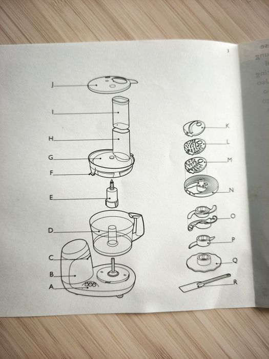 Robot de cozinha (Philips HR7633)