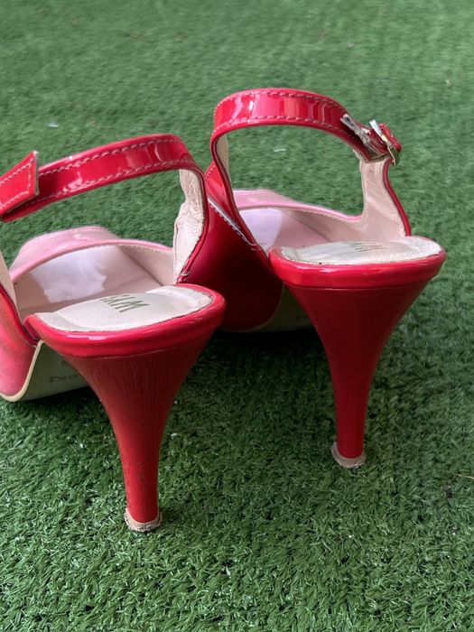 Szpilki różowe ombre r.37