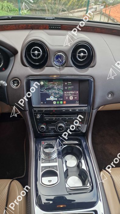 Jaguar range rover Box carplay android auto sem fios radio original