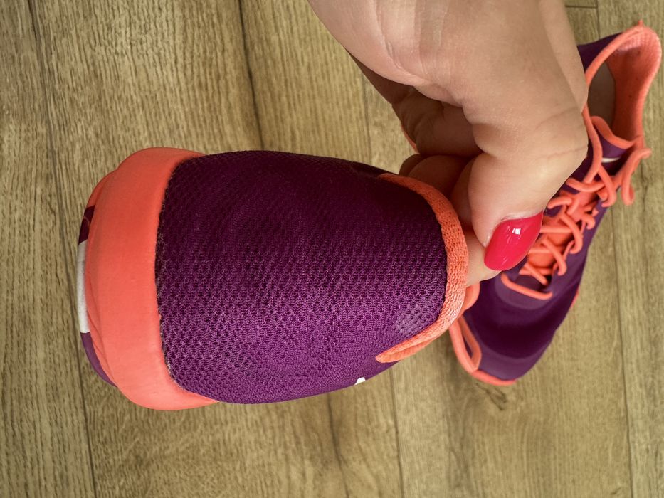 Buty Nike sportowe różowo fioletowe
