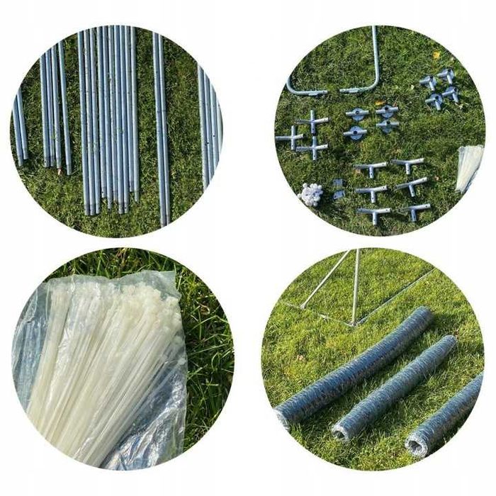 NOWA*wysyłka woliera 3x3m dla kur klatka kurnik kaczek gęsi królików