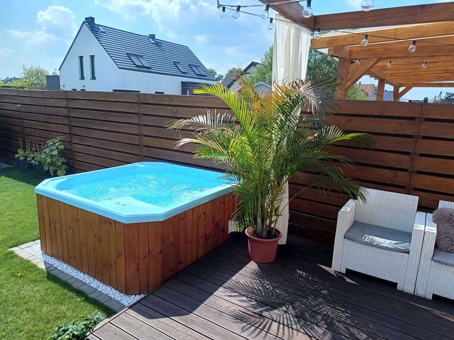Jacuzzi 5cio osobowe elektryczne hydromasaż basen balia gorąca beczka