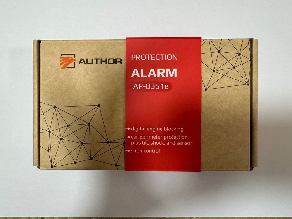 Автосигналізація Комплект Author Alarm 2CAN/2LIN 4G LTE/GPS+Дві мітки