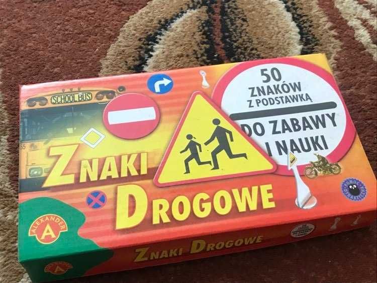 prezent na święta gra znaki drogowe