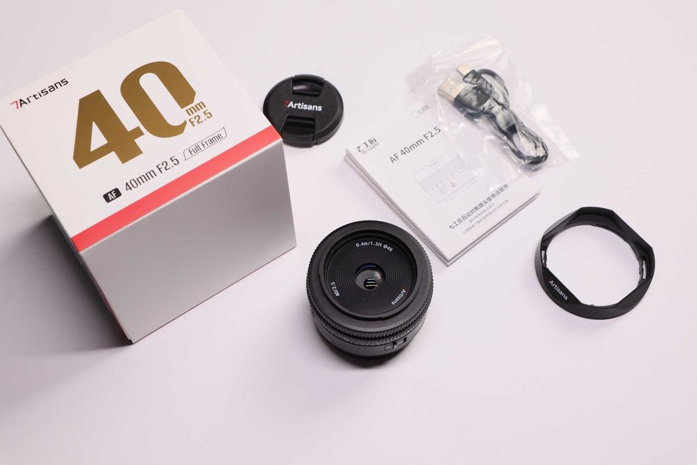 Объектив 7artisans 40mm f2.5 для E-mount