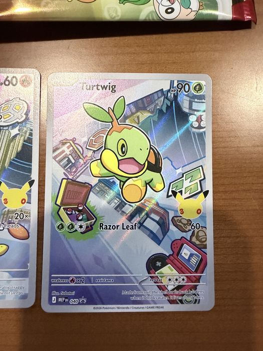 Pokémon 30th anniversary 4th gen set