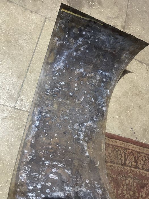 Латунный лист, состояние хорошее.