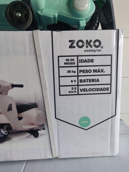 Mota elétrica de 6V (nova)