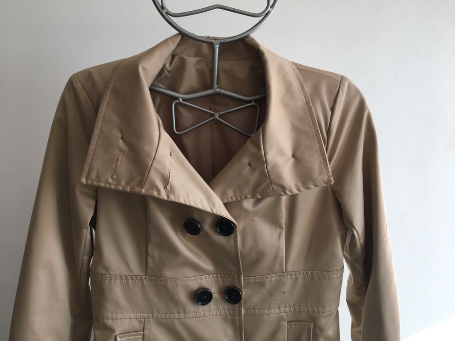 Women's Beige Coat - M