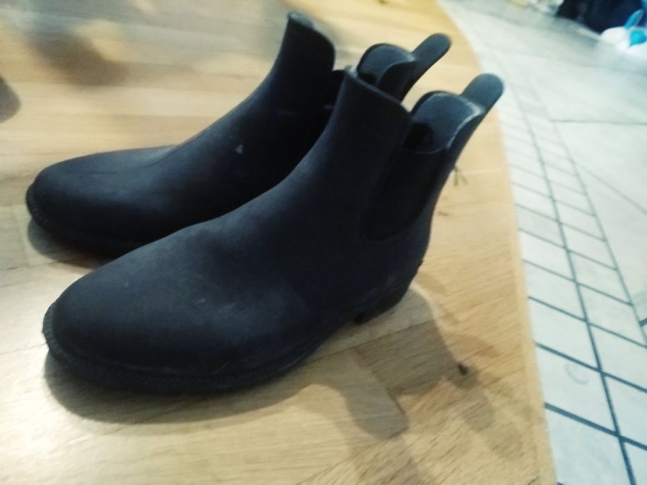 Krótkie buty do jazdy konnej gumowe 32
