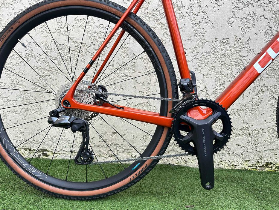 карбоновий циклокросовий велосипед Cube Shimano Ultegra r8170 di2