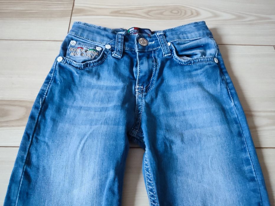 Spodnie dżinsowe, rozm 128/134