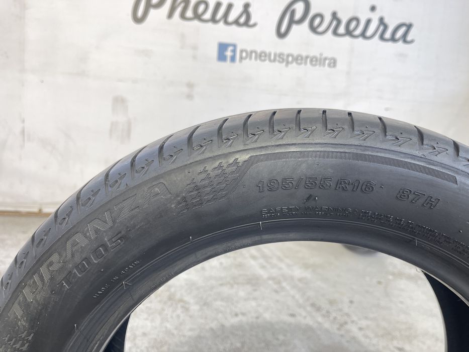 Pneus 195-55r16 Bridgstone como novos