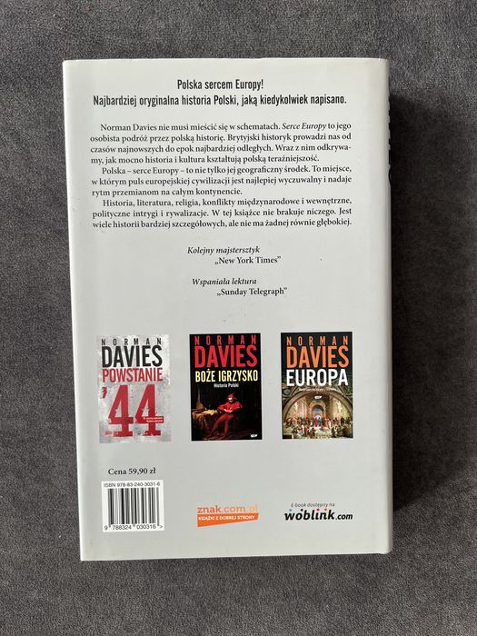 norman davies serce europy