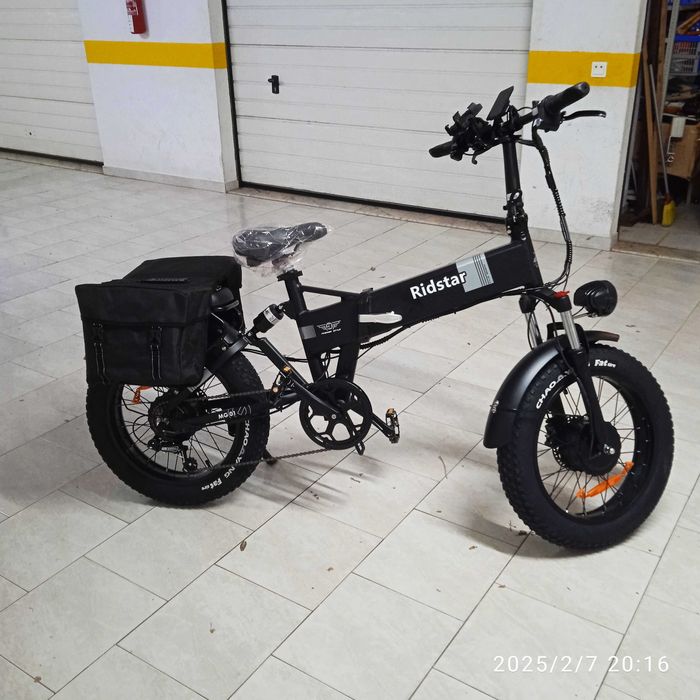 Bicicleta eletrica, nova, 0 Km, 1000 W - 23 Ah.