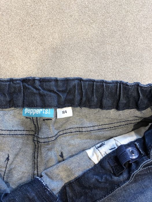Spodenki jeansowe dziewczęce r 164