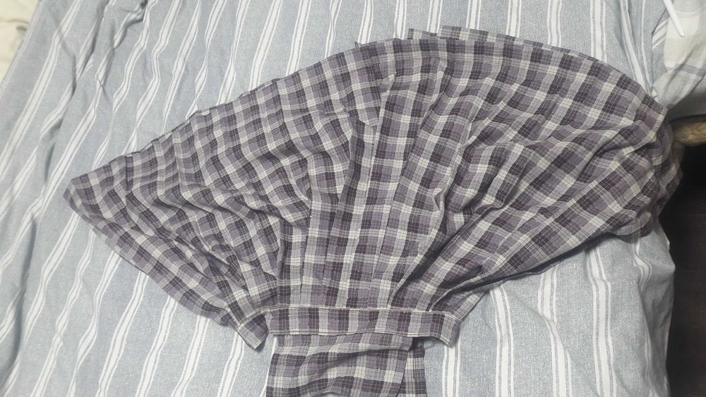 Сарафан для девочки клетка