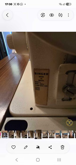 Vende-se máquina costura Singer