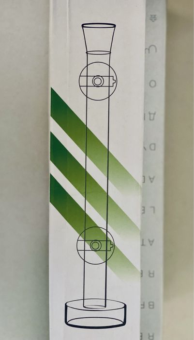 Tubo Alimentação Vidro 35cm | Camarões | Evita Sujidade NOVO