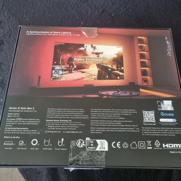 Ledy govee tv sync box 2