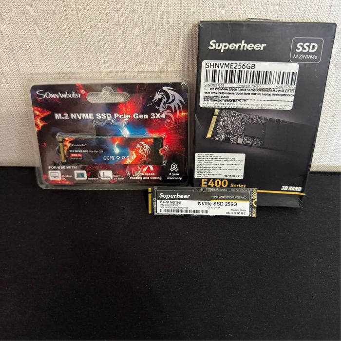 SSD Накопичувачі Sata/M.2 для Компʼютерів та Ноутбуків